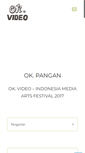 Mobile Screenshot of okvideofestival.org
